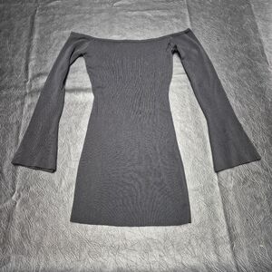 Off-Shoulder Black Dress